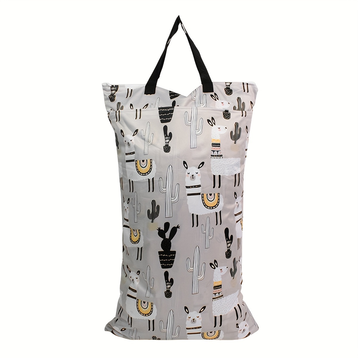Image of Single Reusable Hanging Bag For Wet And Dry Cloth Diapers, Suitable For Storing Reusable Diapers Or Laundry