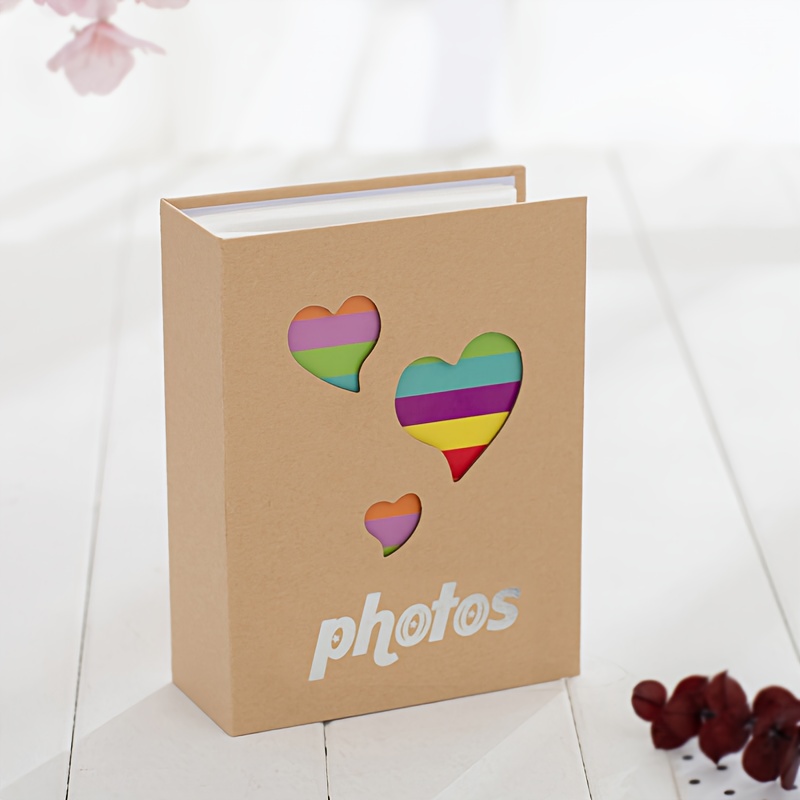 TEMU 1pc, 6-inch Standard 4*6, 4r, 50 Sheets Of Inner Pages Can Hold 100 Photos, Front And Back In The Album, Cute Album With Optional Colorful