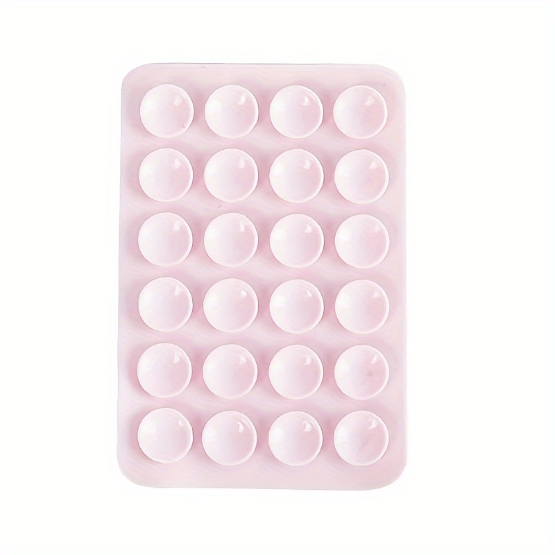 TEMU Support de téléphone à ventouse auto-adhésive en silicone, idéal pour les miroirs de douche, , pour la photographie, les selfies et