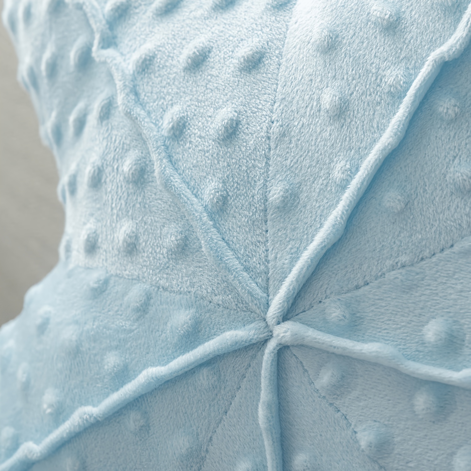 1pc Starfish Shaped Velvet Throw Pillow, Ocean Series Creative Decorative Cushion Pillow, 20.5 X 20.5 Inch