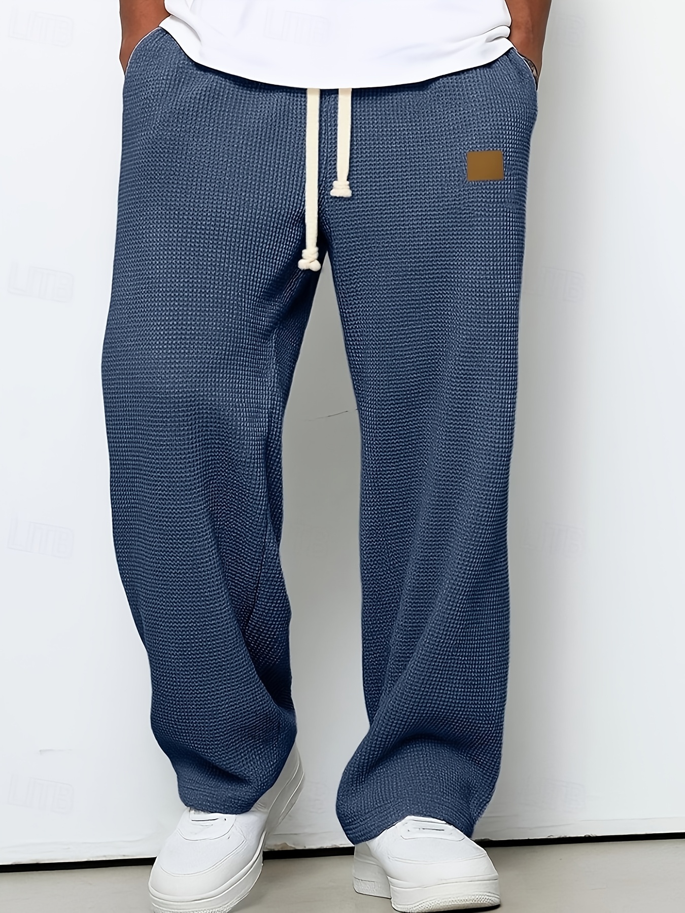 Artikelbild herren waffelstrickhose waffelstruktur