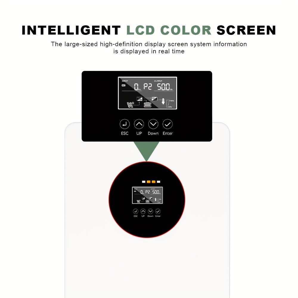   100a mppt solar inverter with high-frequency off-grid converter - 24v   to 230v ac, 3600w  , compatible with lead-acid & lithium batteries, fast delivery  , magnetic material, 1-3 day delivery, solar power inverter, battery charging,  , durable construction, without battery Product details 8
