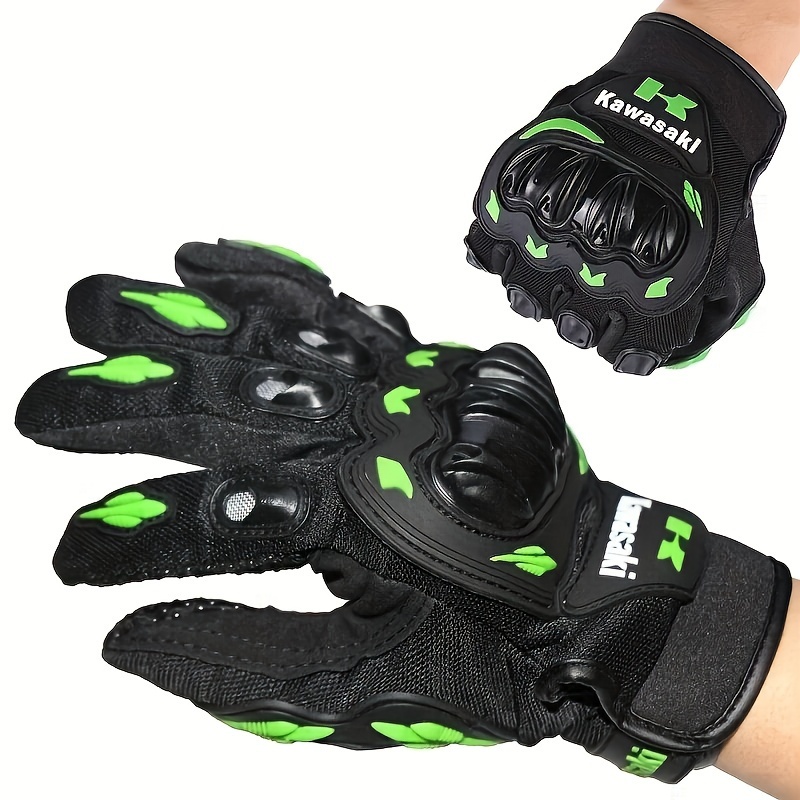 

Gants de Course pour Kawasaki Z900 & Z650 2018-2019 - Légers, Respirants en Nylon pour la Sécurité Estivale