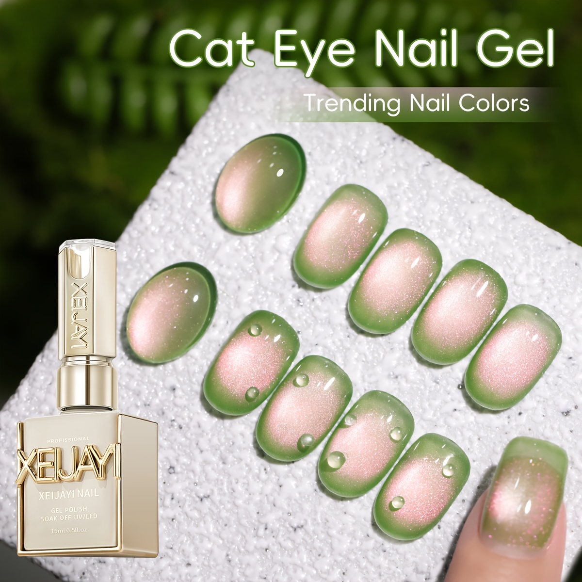 Spring 2025 Nail Trends 15ml Bright Nail Polish New Pop Ballet Nail Gel Semi-permanent Nail Soak Led Nail Salon Diy Nail Salon Gel