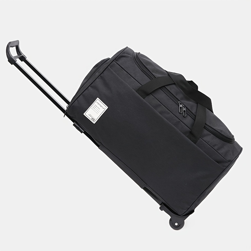 TEMU Trolley Bag Short And Long Distance Business Travel Outdoor Travel Bag Gym Bag Student Dorm Clothes Luggage Bag Large Capacity Lightweight Men