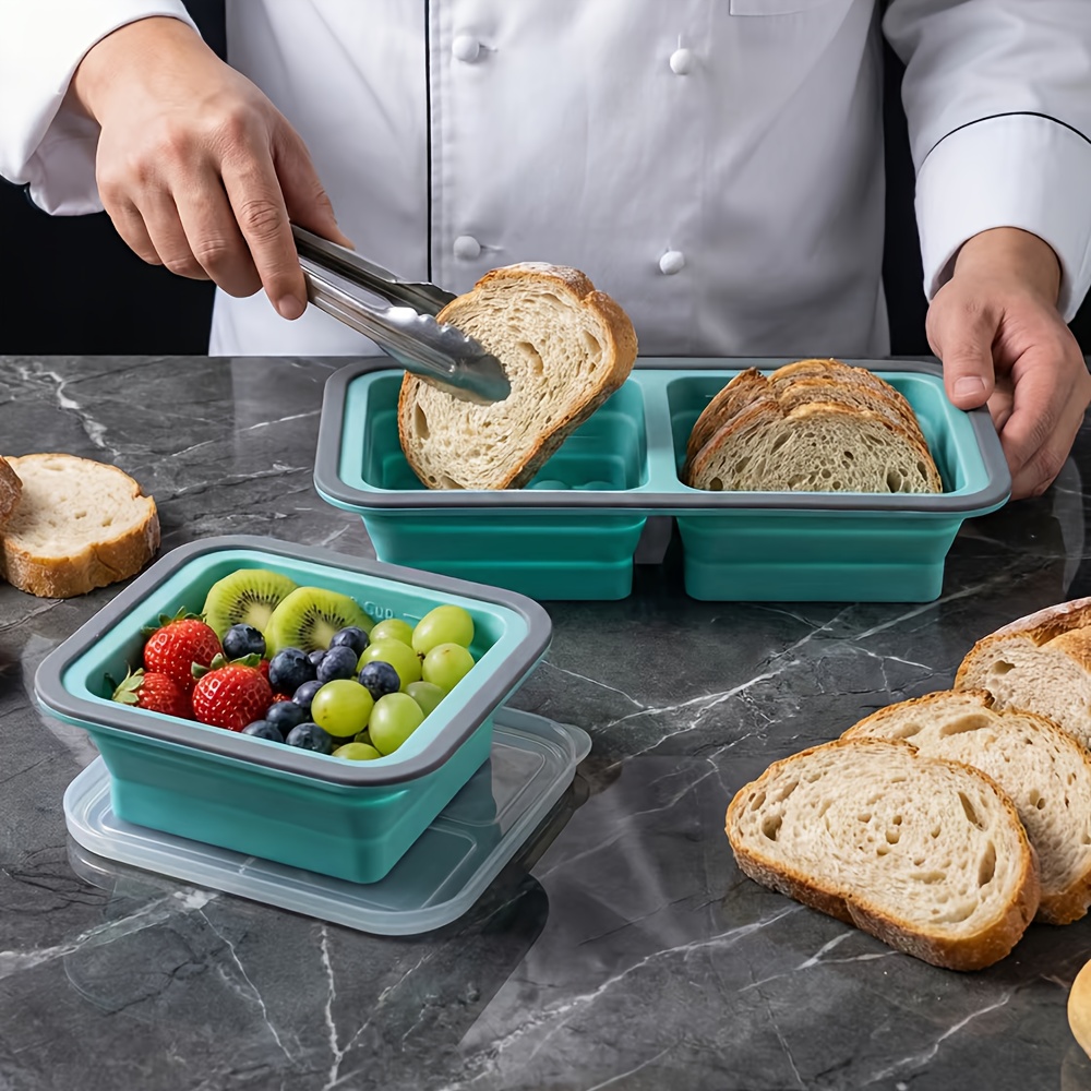 silicone foldable fresh keeping box compressible - Temu Mauritius