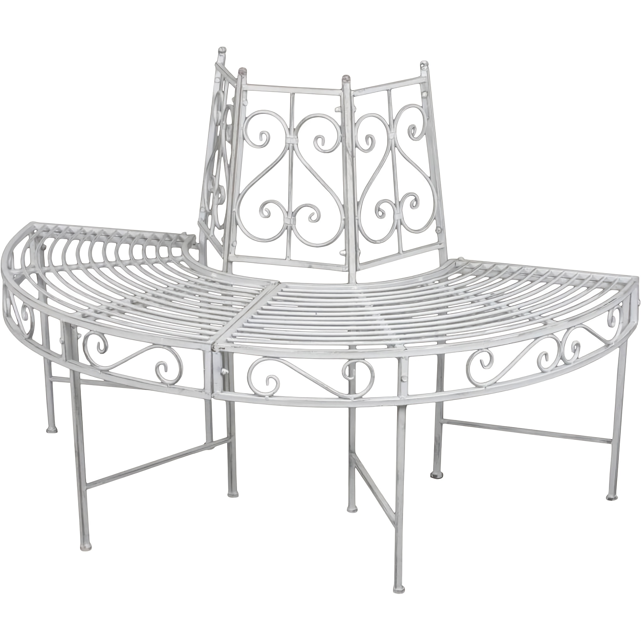 Semi-circular Metal Tree Stools, Semi-circular Garden Stools, Curved Stools, Tree Stools, and Semi-circular Benches Are All Ideal for Gardens and Parks
