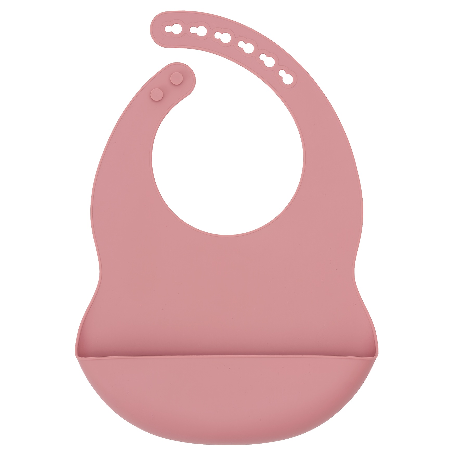 TEMU Personalized Custom Name Baby Silicone Bib, Custom Print Name Food Catching Bib, Adjustable Soft Feeding Bib For Newborn Toddler, Customizable