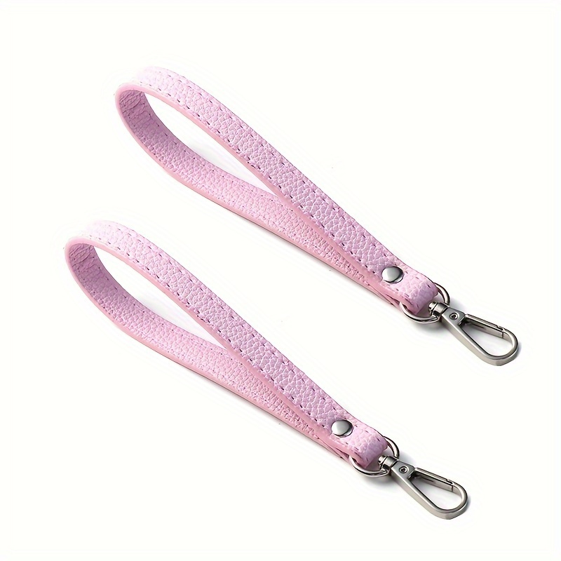 PATIKIL Keychain Bracelet – Woven Leather Wristlet For Car Keys & Bag Attachment
