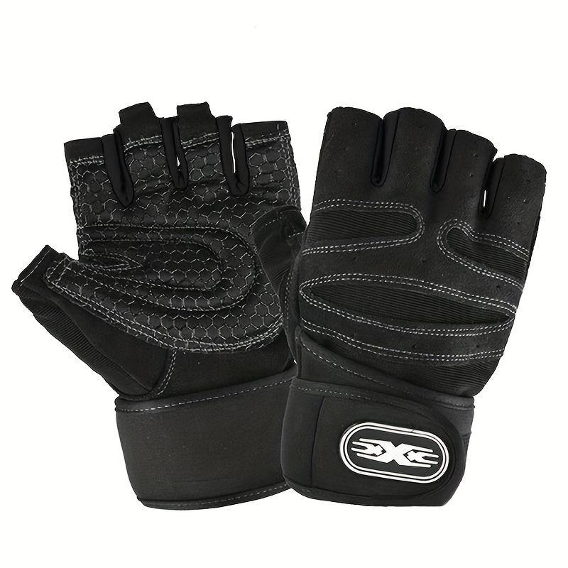 E-shop LINGPENG 2 Stück Fitness Halbfingerhandschuhe, geeignet für Männer und Frauen