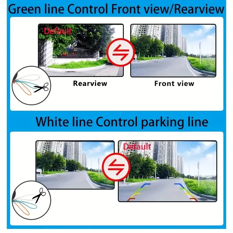 1pc of 170 fish eye lens ahd 1080p ccd car camera a versatile backup camera suitable for front side and rear compatible with all vehicles without battery details 8