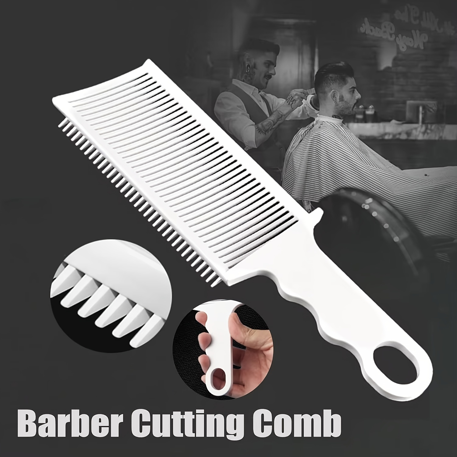 

Comb - Cutting Tool For Hairstyles, Top & Textured Styling