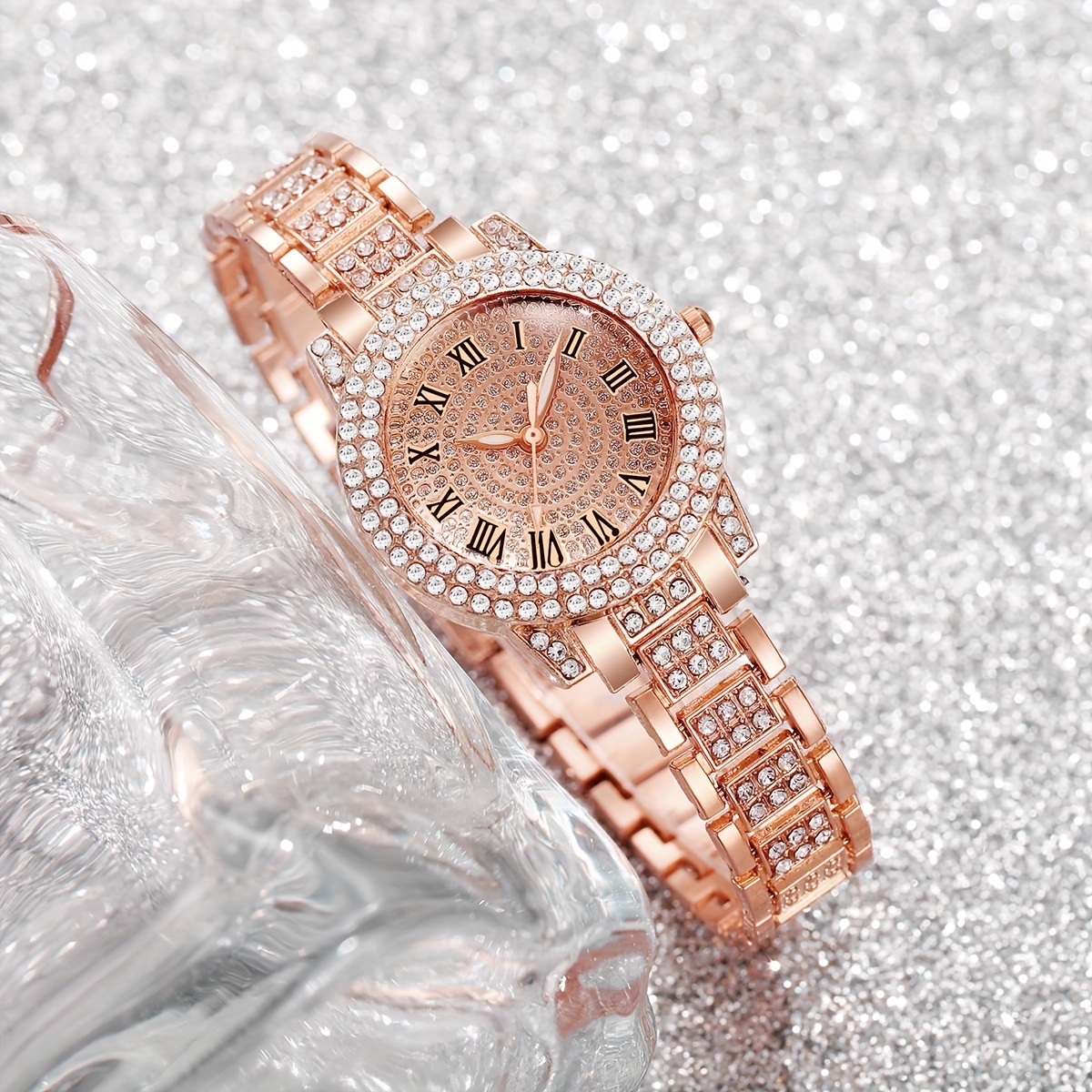 rose gold dress watch womens The Dress Watch: Rose Gold / White Dial / Dark Grey Leather main image 1