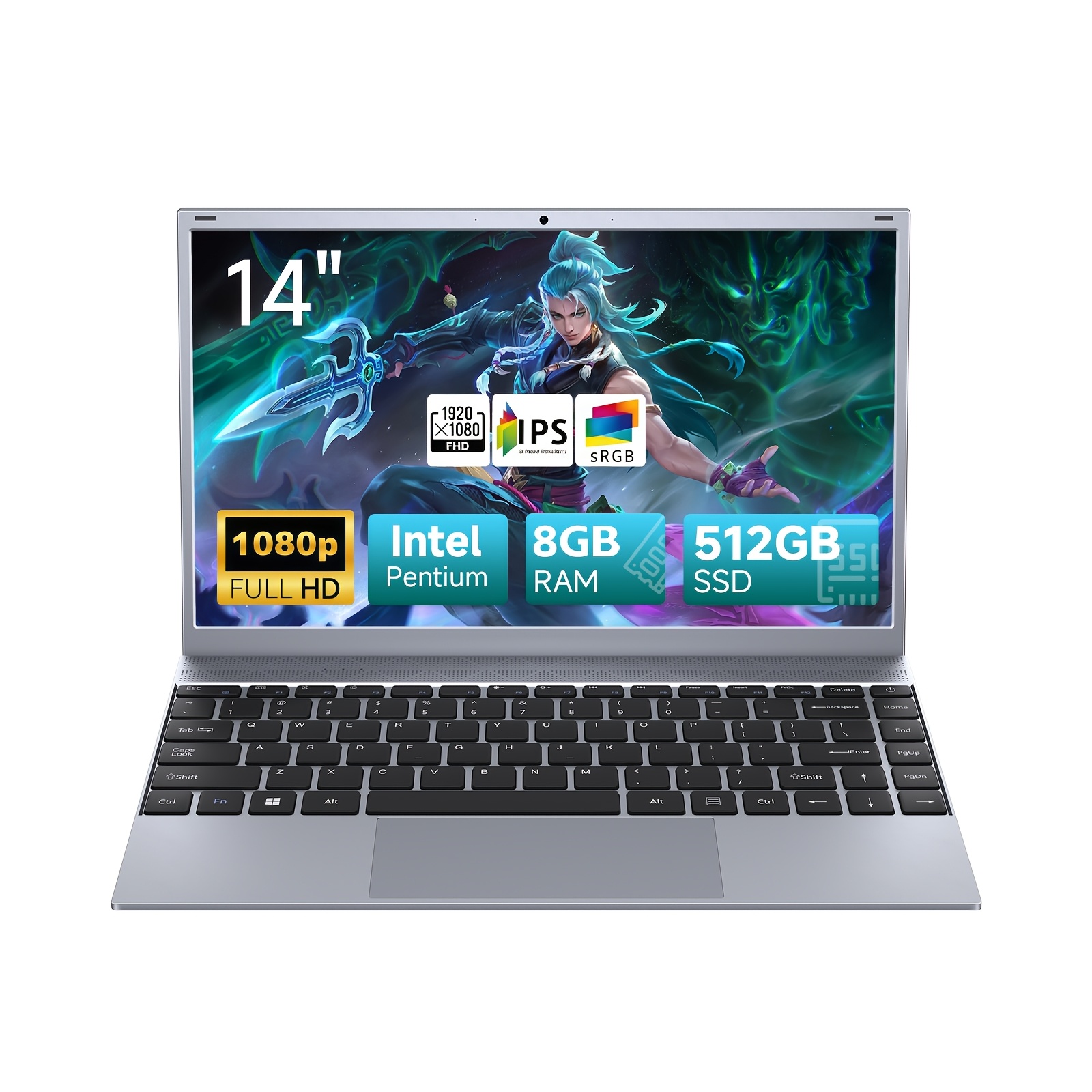 ACEMAGIC 2026 Pc Portable Gaming Ryzen 7 H255 (Jusqu'à 4,9 Hz) DDR5