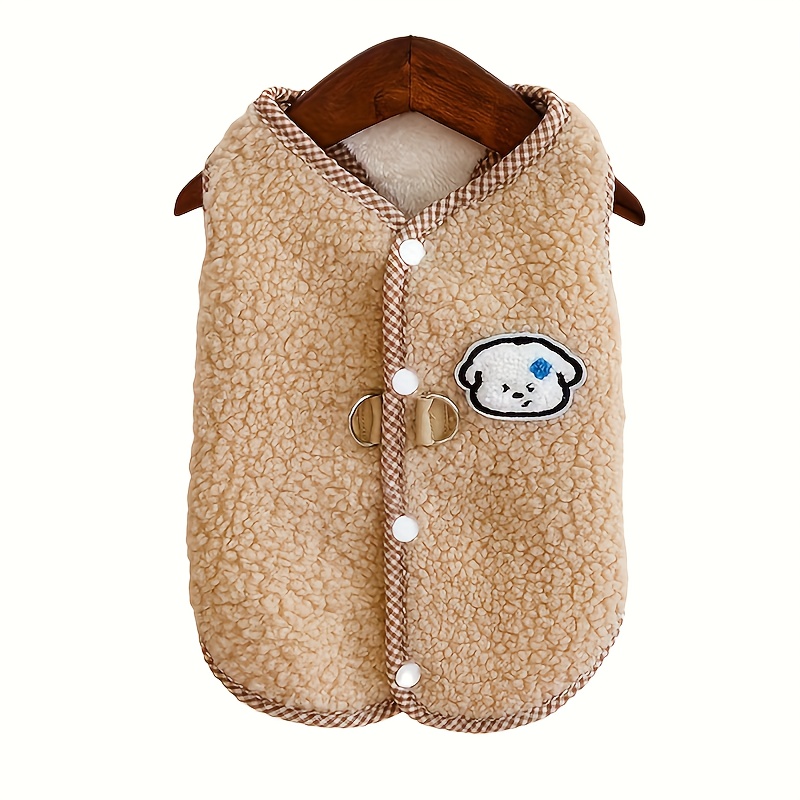 Winter Warm Dog Clothes For Small Medium Dogs Fleece Dog Coat Puppy Clothes Chihuahua Yorkies Clothing Dog Additions
