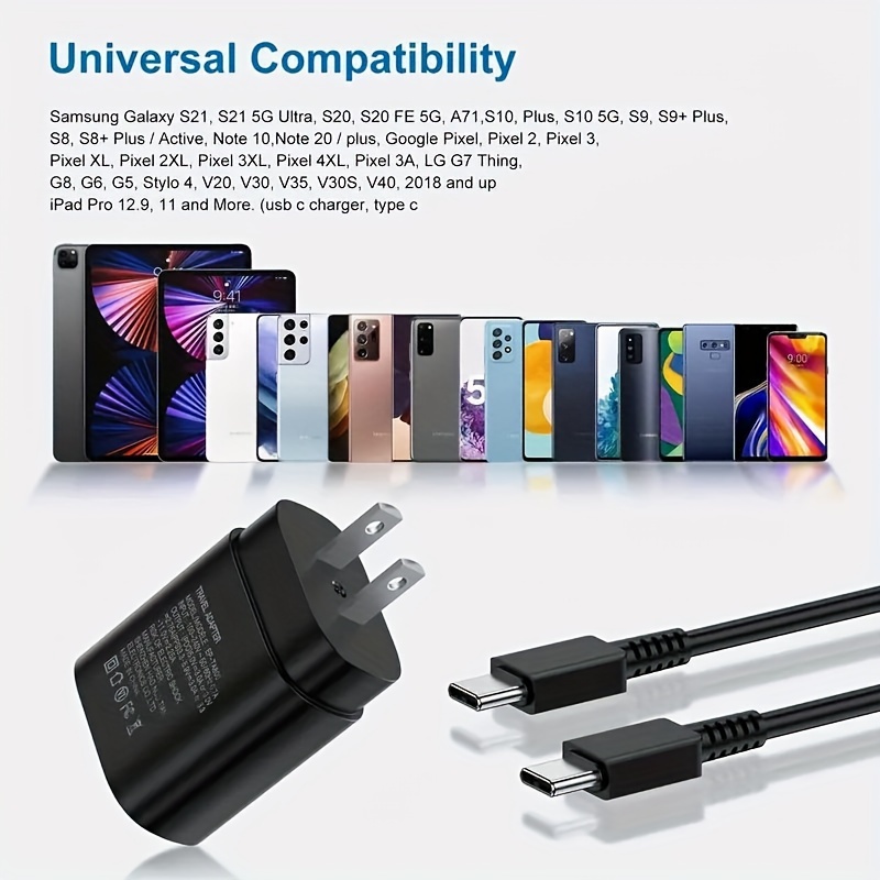 Super Fast Usb Type C Charger Cube Compatible With Android Phone ...