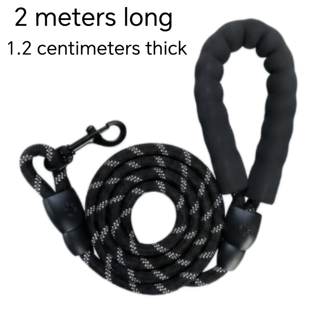 Adjustable Dog Mask and Reflective Leash Set for Training