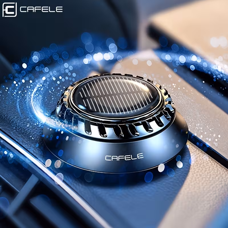 solar powered rotating car diffuser high end air freshener center console ornament car fragrance diffuser fragrance not included Product details 3