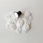 卡通狗狗印章套装,柯基法斗金毛印章,可换头印章,适用于 DIY 手账、黏土、手工创作