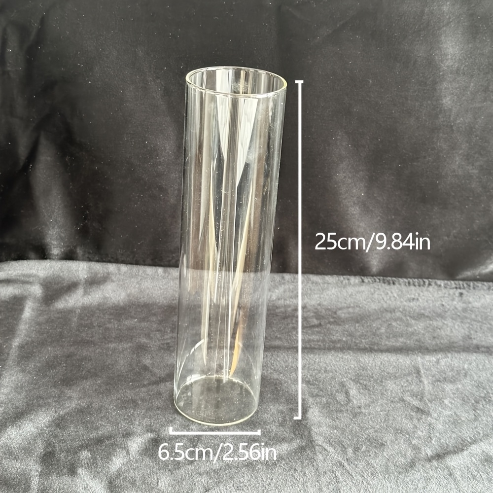 Romantic Glass Candle Holder - Smokeless Floating Wax Cup For Valentine's Day, Birthday Parties, Weddings & Dinner Ambiance, Christmas, Halloween