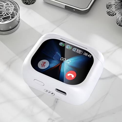 les écouteurs fil à en ia prennent en charge la en ligne en dans plus de 156 langues. ils dotés dun étui de chargement lcd couleur de 2 pouces et dun tactile.