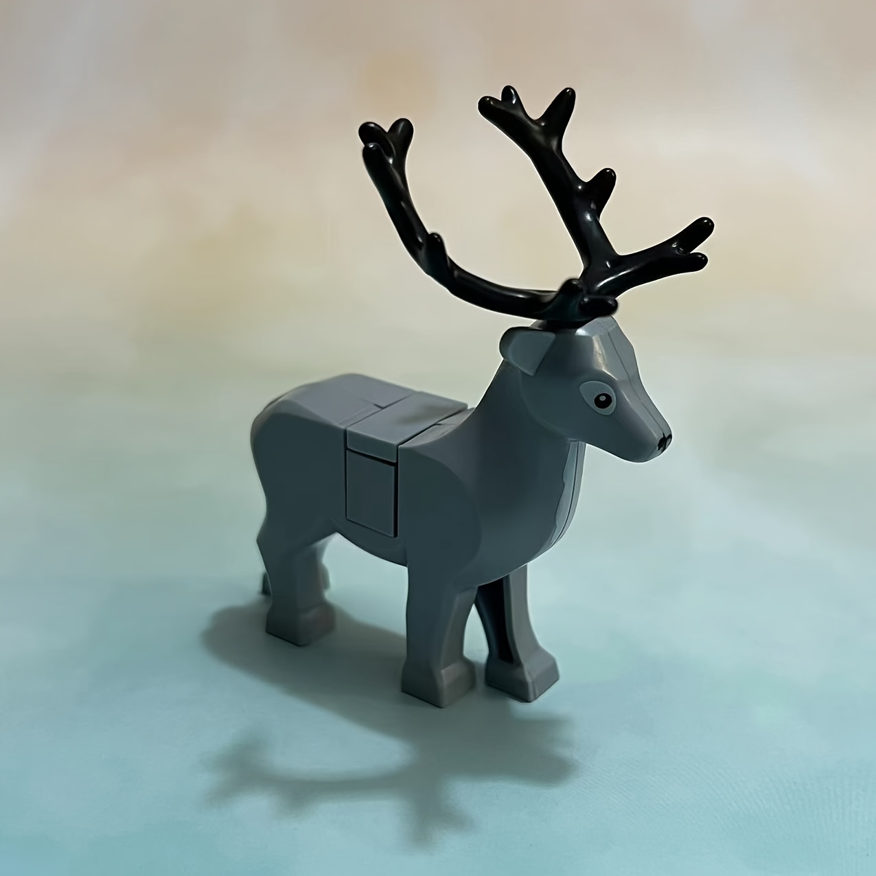 3pcs Animal Deer Model Building Blocks Set