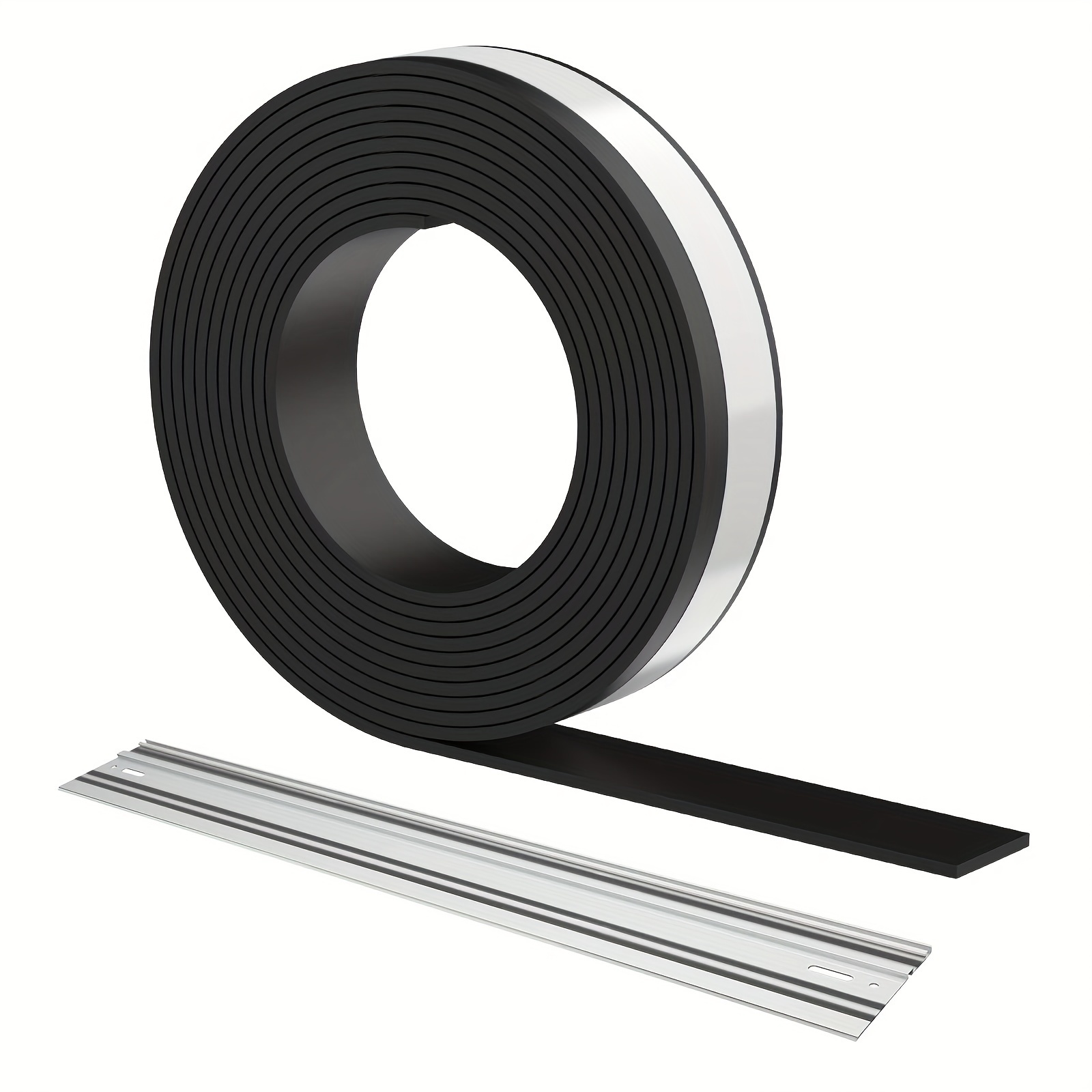 

1pc Guard Strip - Rubber Material, 118" Length, Black, For Guide Rail Protection, Adhesive Sealant, Ideal For Woodworking / Diy Projects, Suitable For Professionals And Hobbyists