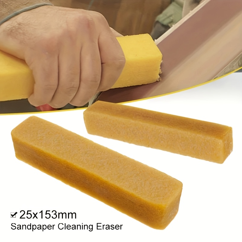 

1pc Proclean Rubber Sanding Belt Cleaning Eraser Stick, 25x25x153mm, Abrasive Glue For Drum Cleaner, Sandpaper Adhesive For Disc Sander