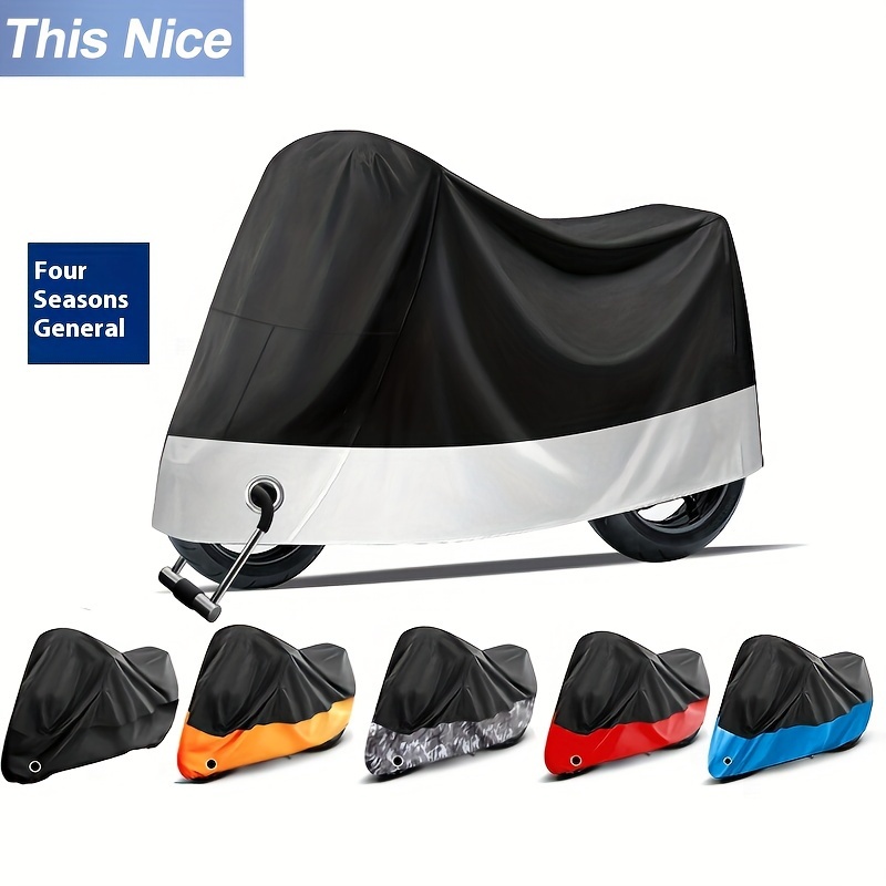 Wasserdichte Motorrad-Abdeckplane Für Outdoor - 230x130cm Ganzjähriger Schutz