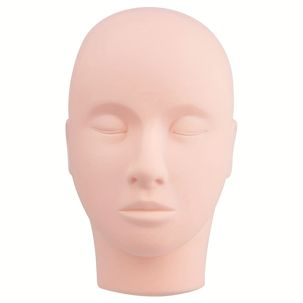 Human Head Used For Makeup Teaching Practice Makeup Tools