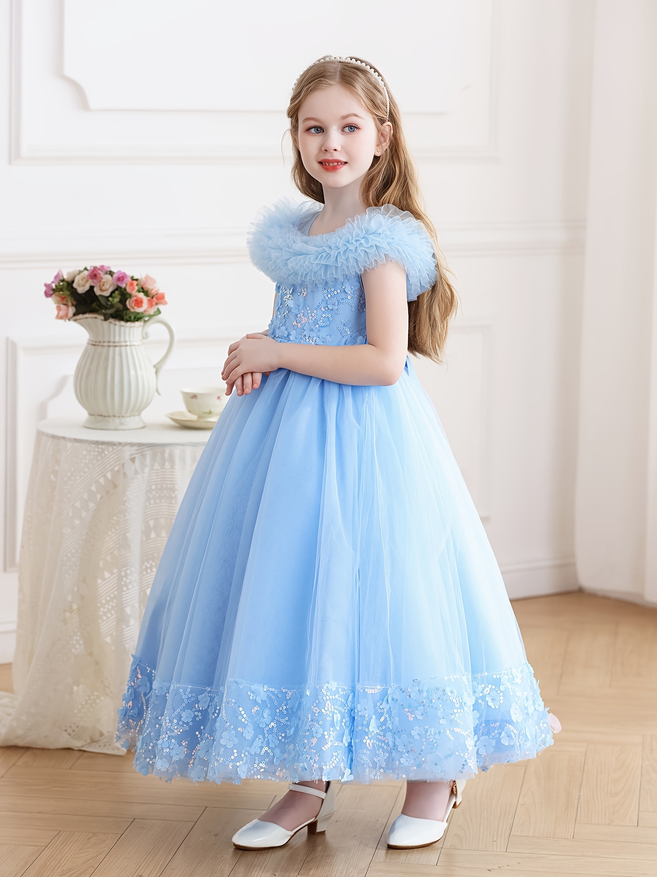 green emerald velvet dress Amazon.com: Kids Girls Valentine's Dress Girl Love Bow Dress Sequin Heart Dress  Dress Birthday Party Dress Girls (A, 2-3 Years): Clothing, Shoes & Jewelry main image 0