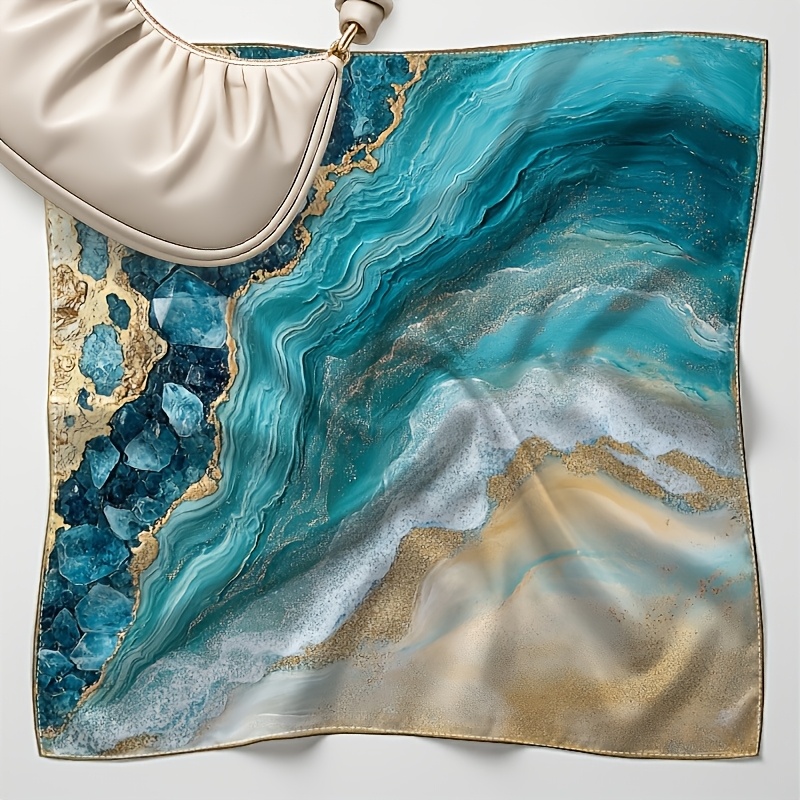 Abstract Texture Women's Headscarf, Multi-Functional