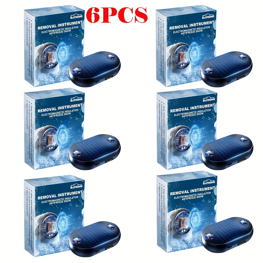 TEMU 4pcs/6pcs Electromagnetic Car Device, Electromagnetic , Potable Device, Cordless Car Device, Fast And Automotive Upholstery Care