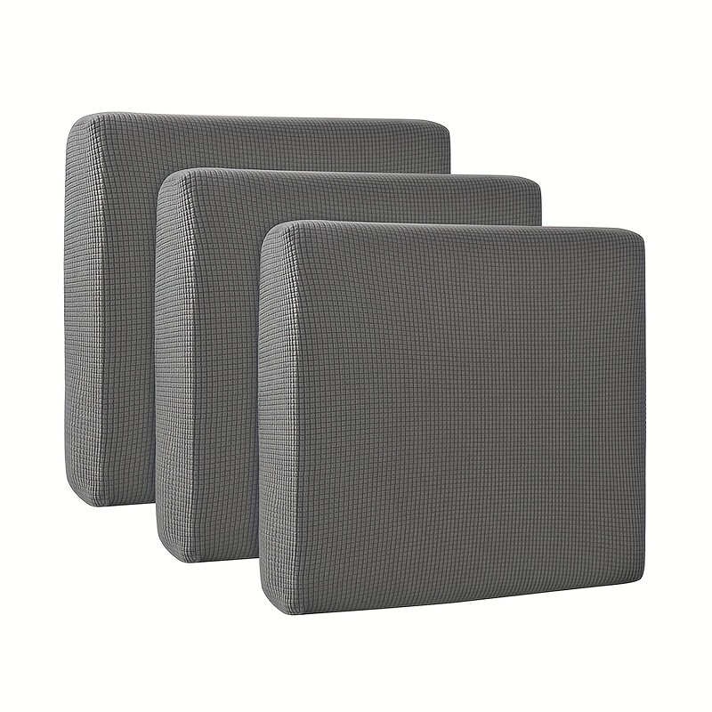 TEMU 1/2/3pcs Elastic Corn Velvet Sofa Cushion Cover Sofa Cushion Dust Cover Does Not Sponge Pad