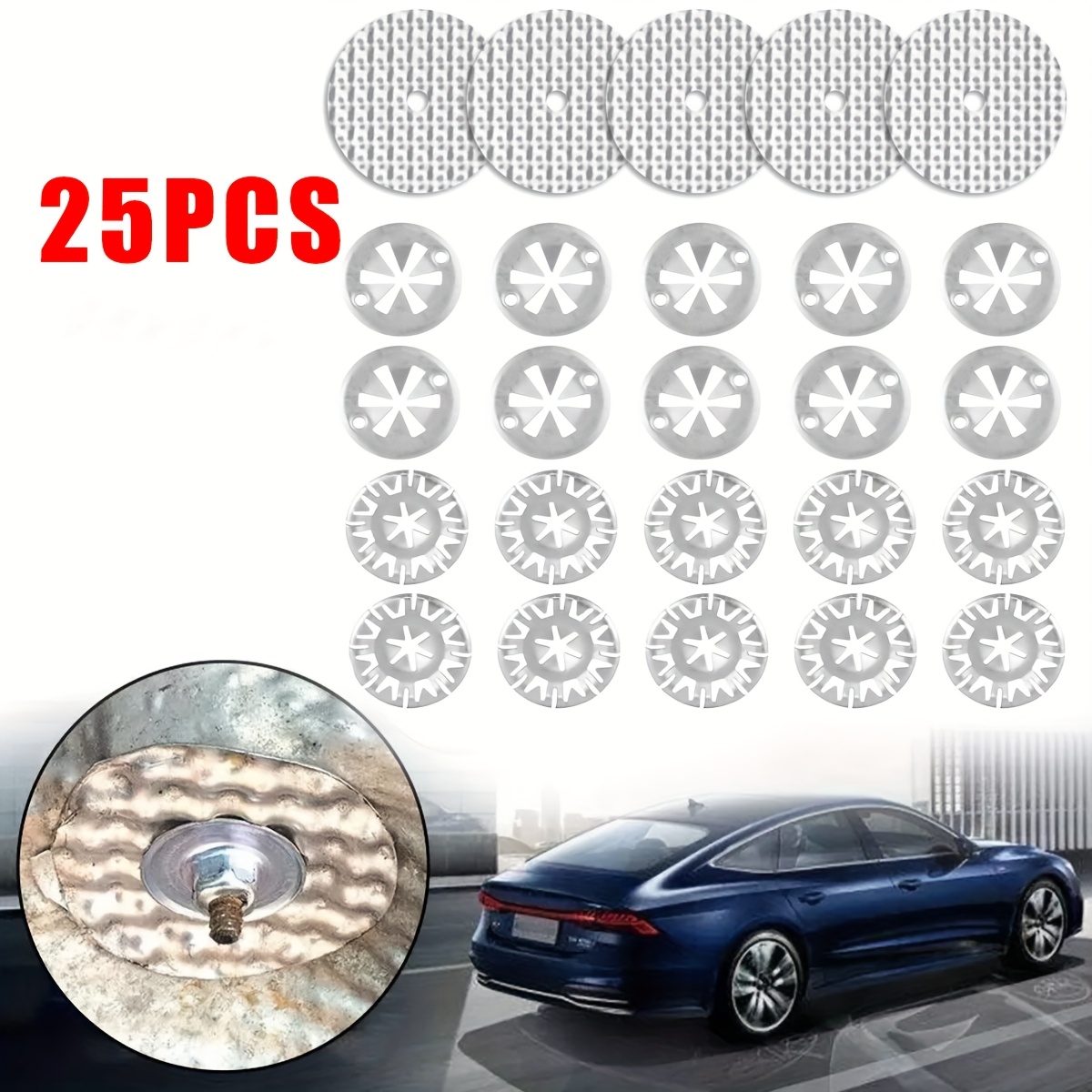 E-shop 5-teilig/20-teilig/25-teilig Kfz-Reparatur-Werkzeugsatz Hitzeschutzabdeckung N90335004 Befestigung Reparatur, geeignet für Pkw Nutzfahrzeuge -