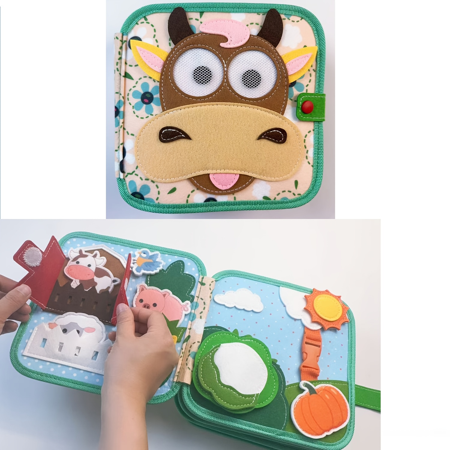 Changor Libro Ocupado De Fieltro Para Aprender Sumas Y Restas, Juguete Montessori Colorido Y Educativo Para Niños De 3 Años En Adelante