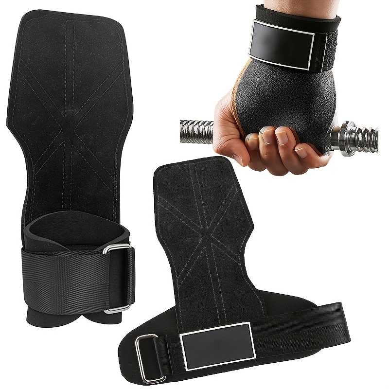 1 Pair Fitness Sports Band Weightlifting Pull-up Bar Anti-slip Deadlift Gloves