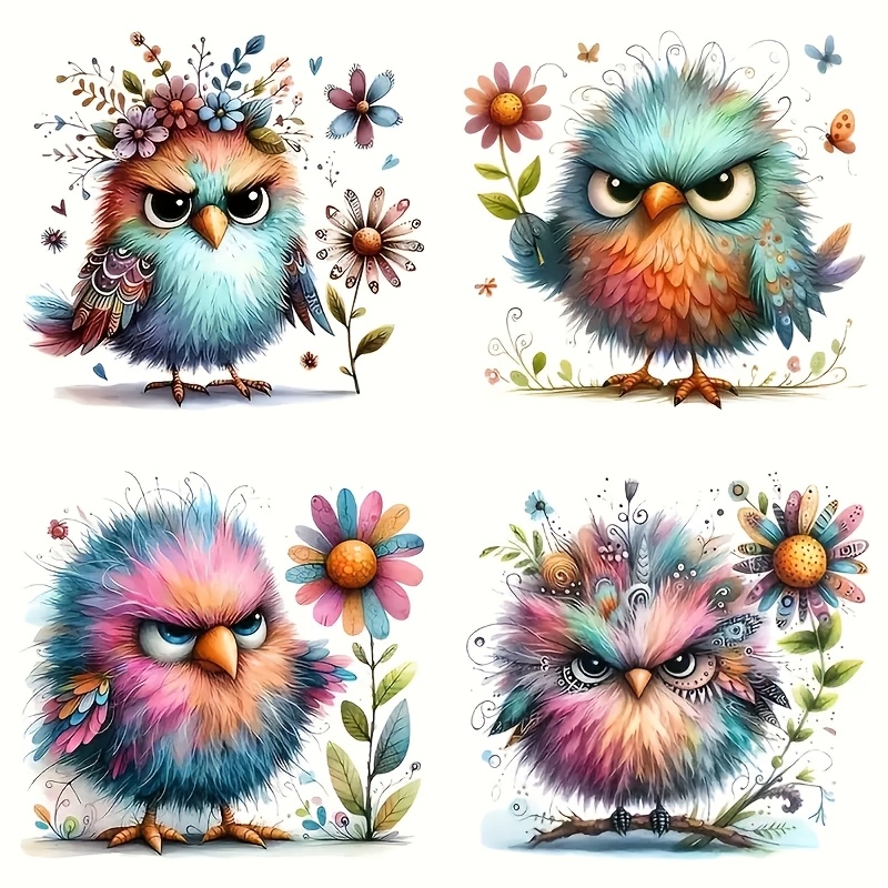 

Floral & Bird Vinyl Decals - Stickers For Cars, Laptops, Windows, Walls & Home Decor