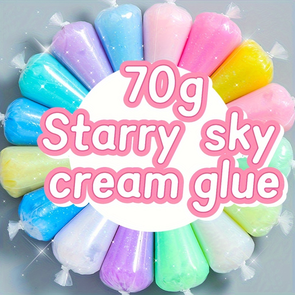 

1pc Jelly Cream Glue, 70g Diy Crafting Material For Phone Case Hair Accessory Jewelry Making, No Power Supply Needed