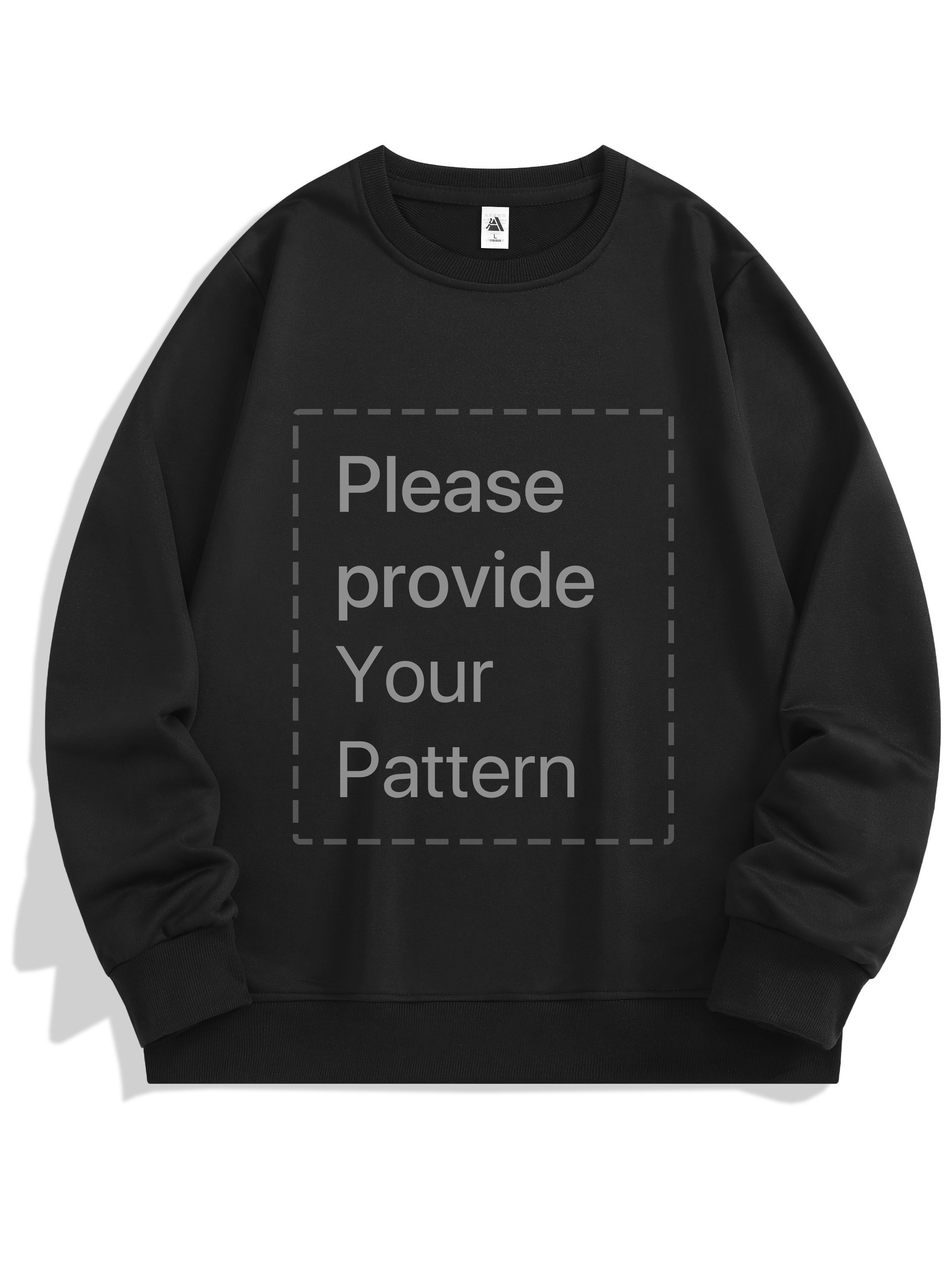 pieza sudadera personalizada hombre texto impreso Temu Ecuador - Main Image