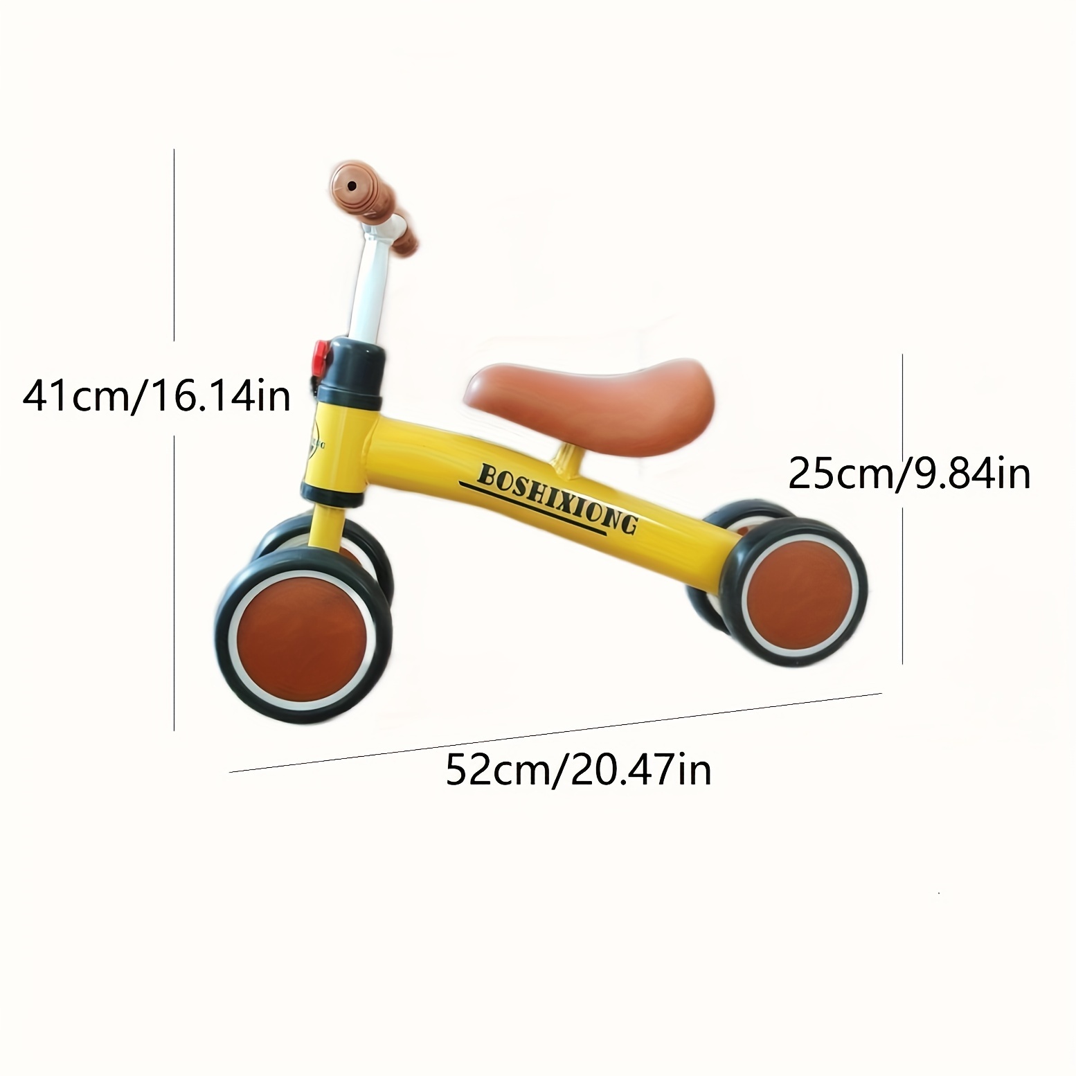 Four wheel balance bike hot sale