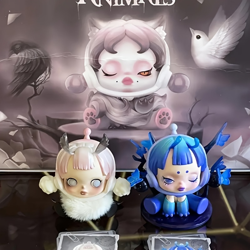 

1pc Anime-themed Resin Statue, Indoor & Outdoor Decor, Ideal For Living Room, Bar, Cafe, Bookshelf Display - Christmas Collectible, Abs Material, No Electricity Needed