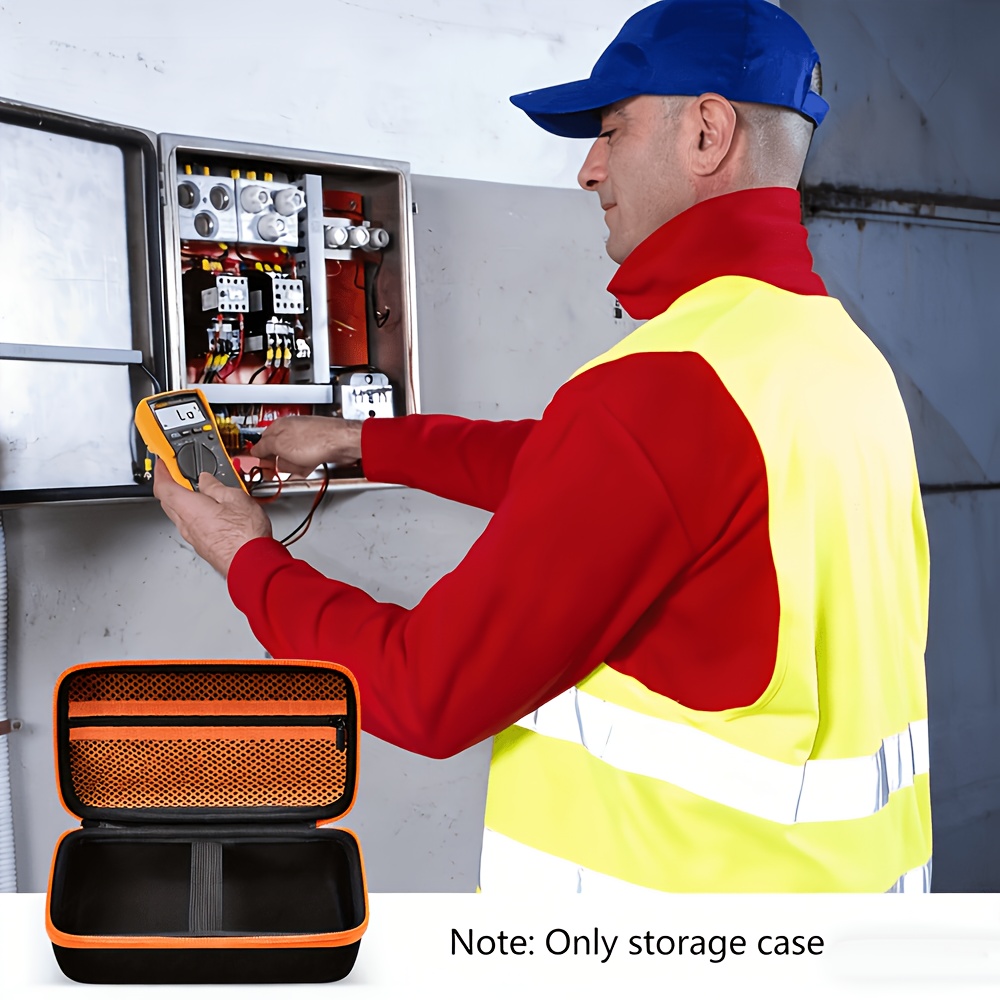 Hard Carrying Case for Digital Multimeter Storage