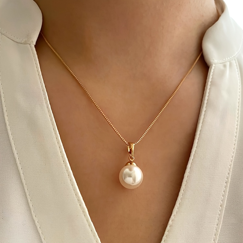 3pcs Elegant Imitation Pearl Jewelry - Matching Necklace, Earrings & Ring for Teenager, Perfect for Birthdays, Christmas & Special Occasions, Ideal Gift for Family & Friends, Birthday Gift, For Teenager