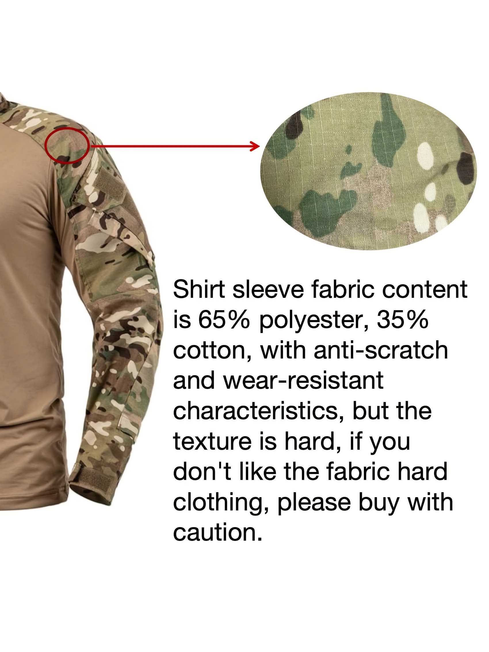 Ropa militar táctica de camuflaje para hombre, Camiseta ajustada de manga  larga