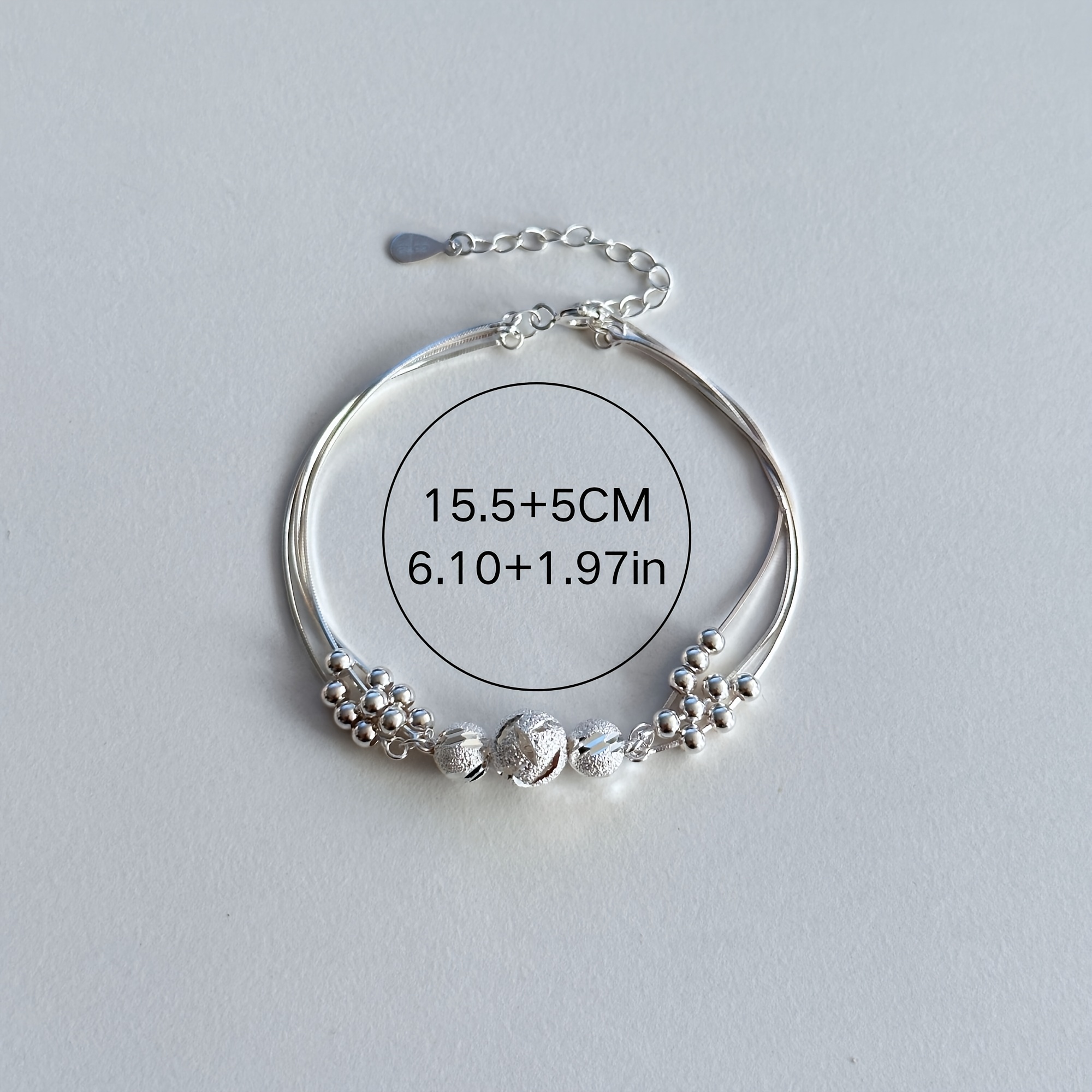 Elegant 925 Silver Bracelet for Women