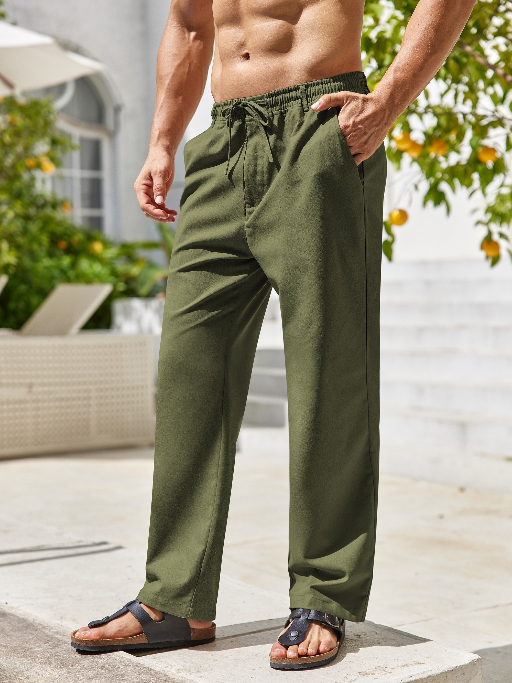 Summer linen pants popular men, 20+ COLORS, Casual linen pants, Plus size linen pants, Mens linen pants for summer, Linen trousers for men