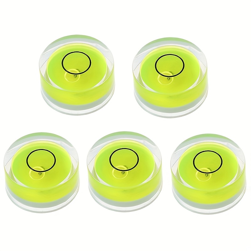 

5/6pcs Acrylic , Universal Horizontal Spirit Level, Adjustable Stand, With Mounting Horizontal Bubbles Alignment