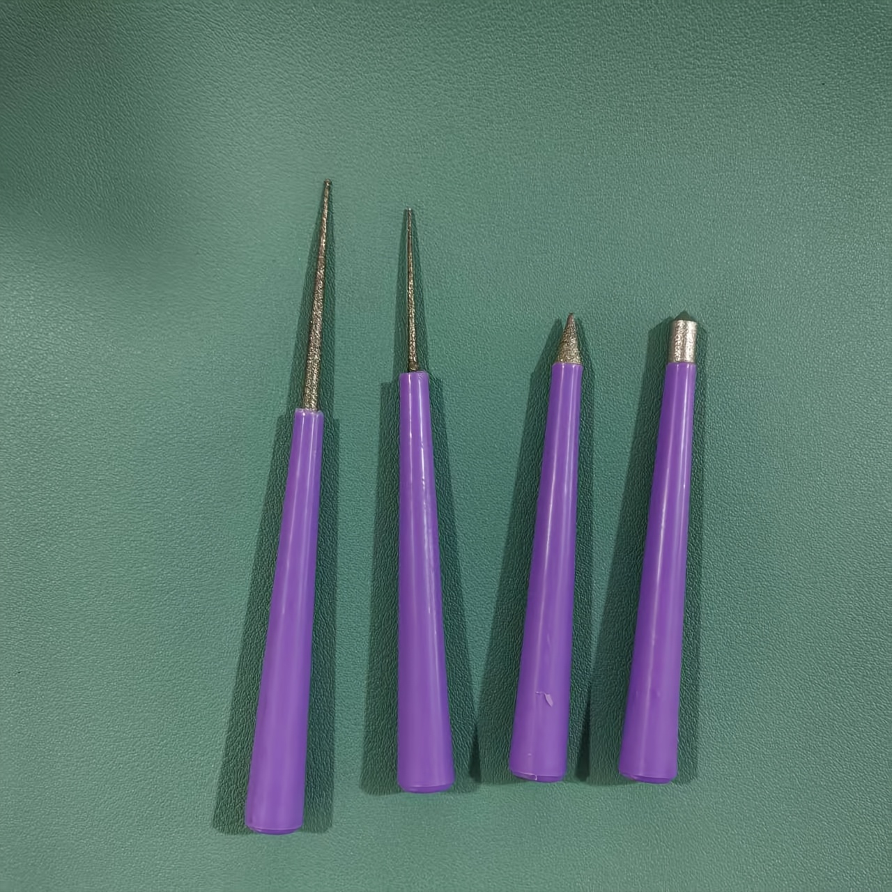 Set Of Needle-like File Cutters For Bead Reaming, Ideal For Jewelry Making