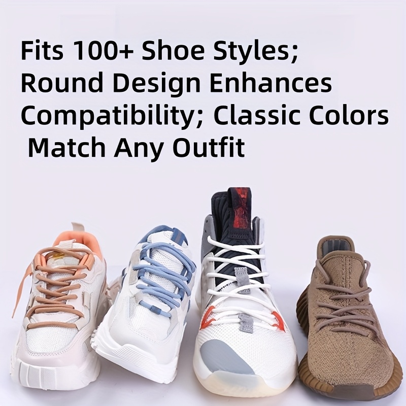 high quality round shoelaces hiking sneakers laces soft Temu Mexico